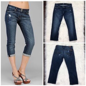7 For All Mankind Josefina Skinny Boyfriend Jeans